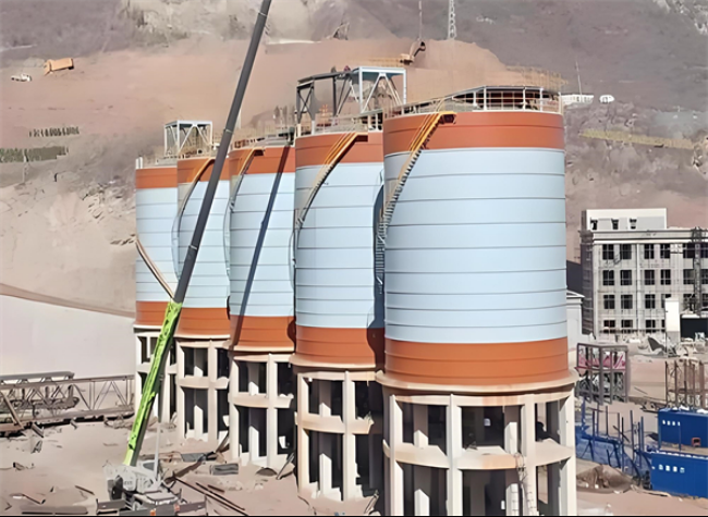 和静高架钢板仓